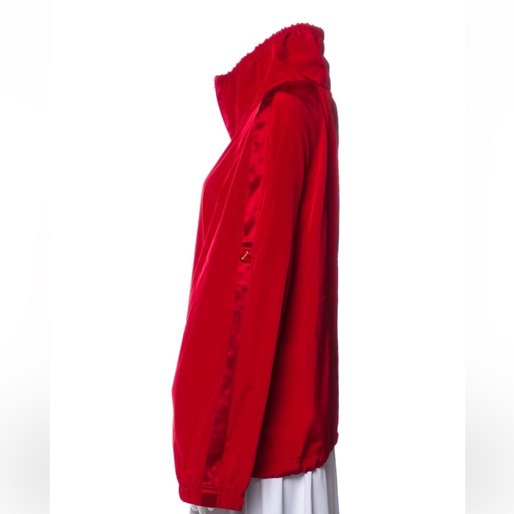 St. John Red Polyester Jacket - Picture 8 of 8